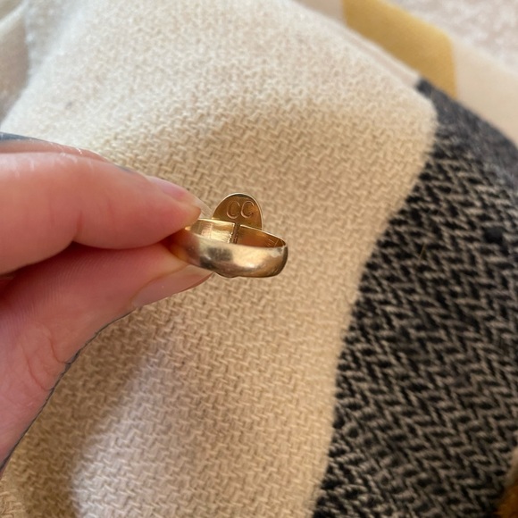 COBRA CULT Custom Dendritic Agate + 14K Gold Ring - Picture 4 of 8